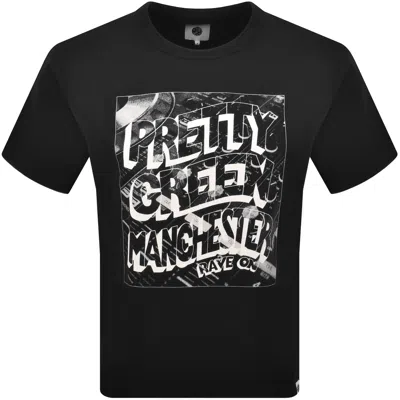 Pretty Green Decks T Shirt Black