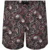 Pretty Green Feltham Swim Shorts Black In Brown