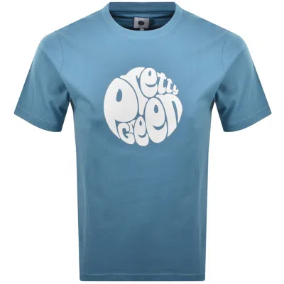 Pretty Green Gillespie T Shirt Blue