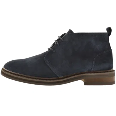Pretty Green Handley Boots Navy