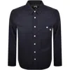 Pretty Green House Oxford Shirt Navy In Multi