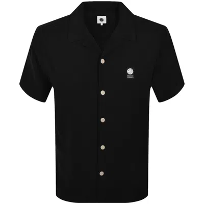 Pretty Green Islington Cuban Shirt Black