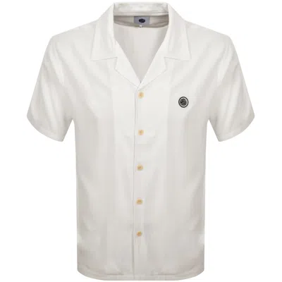 Pretty Green Islington Short Sleeved Shirt White