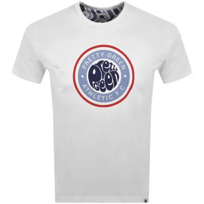 Pretty Green Kingsleigh T Shirt White
