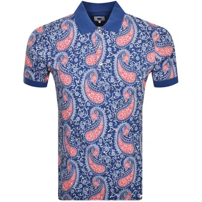 Pretty Green Laguna Polo T Shirt Navy