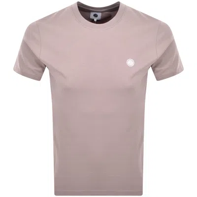 Pretty Green Mitchell Crew Neck T Shirt Pink