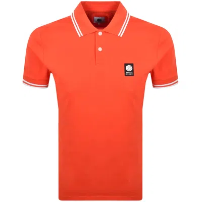 Pretty Green Polo T Shirt Orange