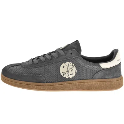 Pretty Green Ramblas Trainers Grey In Gray
