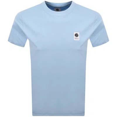 Pretty Green Sinclair T Shirt Blue