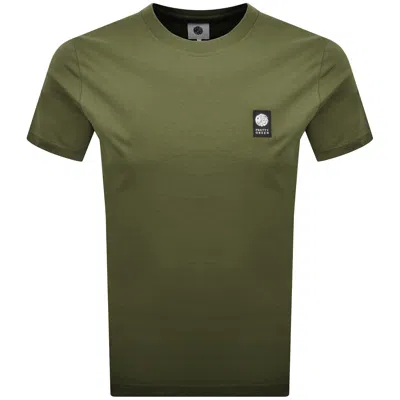 Pretty Green Sinclair T Shirt Khaki