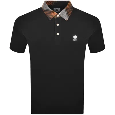 Pretty Green Strobe Polo T Shirt Black