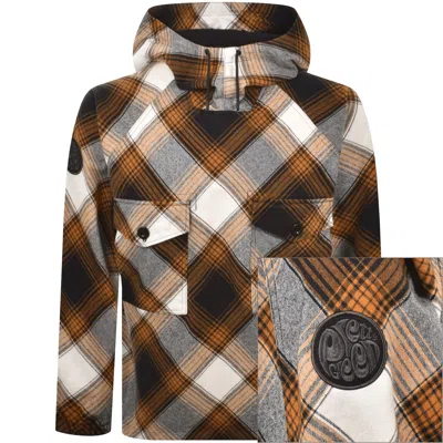 Pretty Green Strobe Smock Orange In Multi