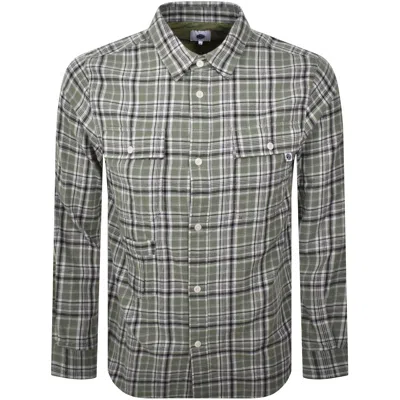 Pretty Green Thornley Check Shirt Green