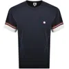 Pretty Green Valencia T Shirt Navy In Blue