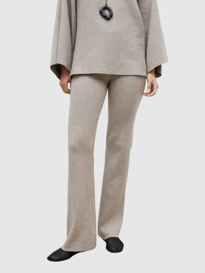 Pretty Lavish Aurelie Knit Trouser In Gray