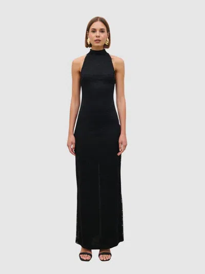 Pretty Lavish Rosalee Lace Maxi Dress In Black