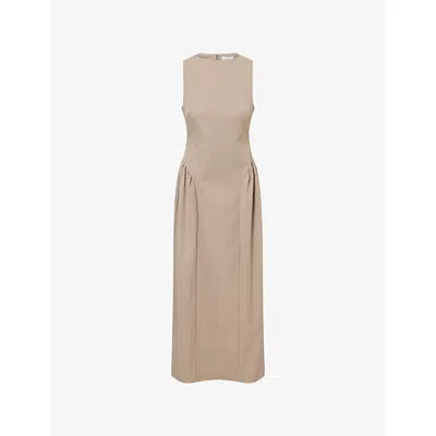 Pretty Lavish Womens Latte Pl Slyvie Midaxi In Green