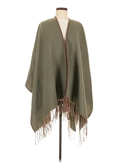 Pre-owned Pretty Persuasions Poncho In Green