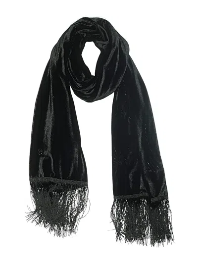 Pre-owned Pretty Persuasions Scarf In Black