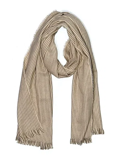 Pre-owned Pretty Persuasions Scarf In Brown