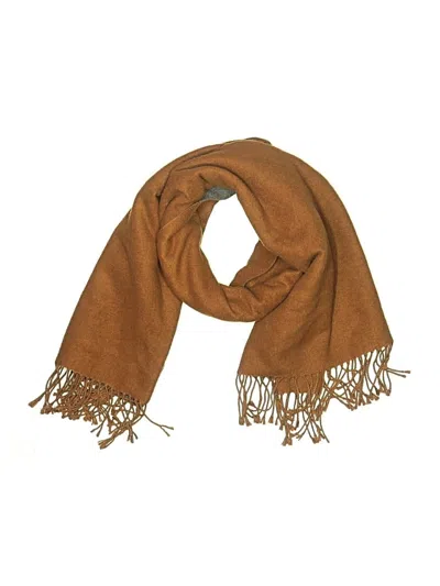 Pre-owned Pretty Persuasions Scarf In Brown