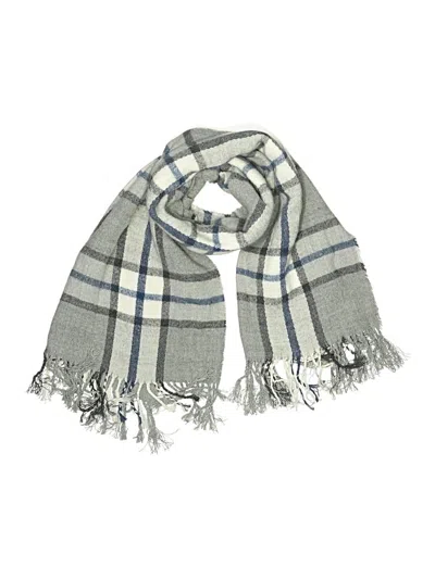 Pre-owned Pretty Persuasions Scarf In Gray