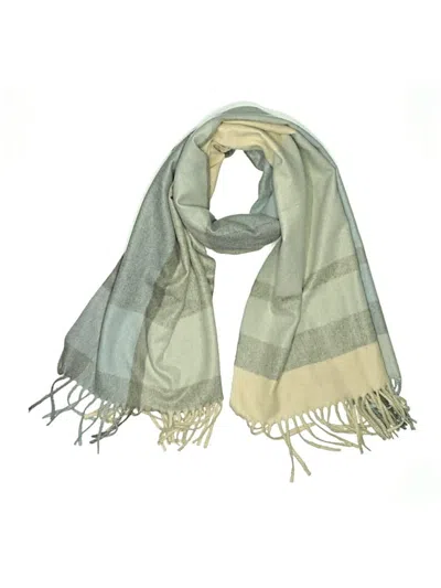 Pre-owned Pretty Persuasions Scarf In Gray