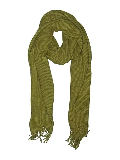 Pre-owned Pretty Persuasions Scarf In Green