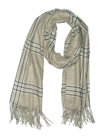 Pre-owned Pretty Persuasions Scarf In Tan