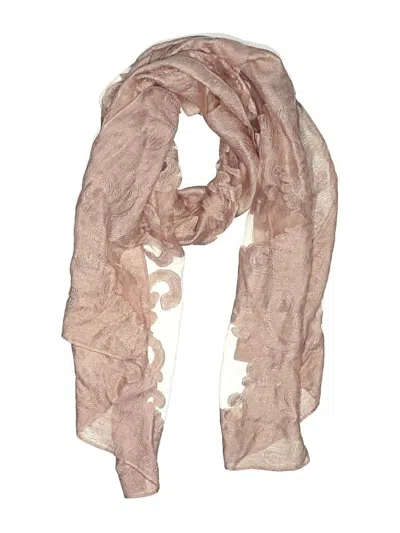 Pre-owned Pretty Persuasions Scarf In Tan