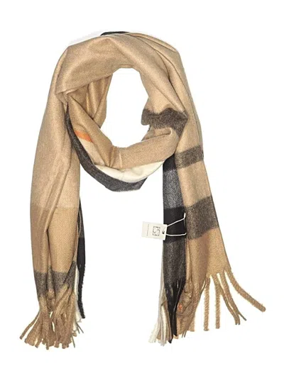 Pre-owned Pretty Persuasions Scarf In Tan
