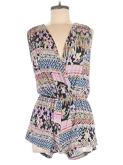 Pre-owned Pretty Reckless Romper In Pink