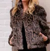 Pretty Rugged Blakely Faux Bomber Jacket In Tiger In Multi