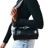 Pretty Simple Bellamy Barrel Bag In Black In Black