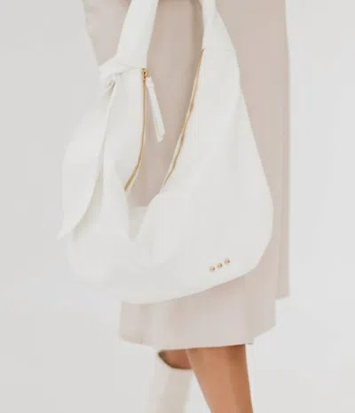 Pretty Simple Bobbie Shoulder Bag In White