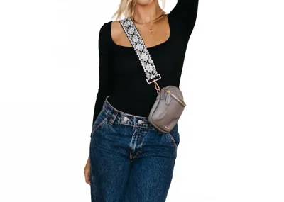 Pretty Simple Ellie Crossbody Bag In Gray