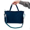 Pretty Simple Nina Nylon Tote Bag In Navy In Blue