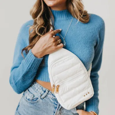 Pretty Simple Sonali Sling Bag In White