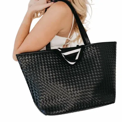Pretty Simple Tiffany Organizer Tote Bag In Black