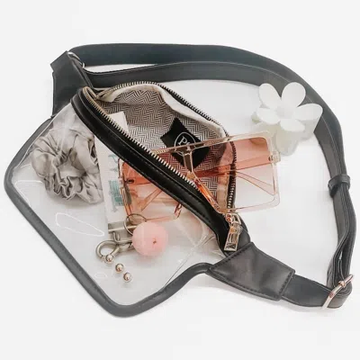 Pretty Simple Women's Clara Bum Bag In Black In Multi
