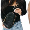 Pretty Simple Women's Waverly Woven Sling Bag In Black In Black