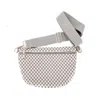 Pretty Simple Women's Westlyn Woven Crossbody Bag In Checkered Gray In Gray
