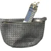Pretty Simple Women's Westlyn Woven Crossbody Bag In Gray In Gray