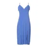 Pretty You Women's Bamboo Frill Chemise In Cornflower Blue In Blue