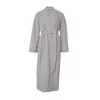 Pretty You Women's Luxury Suite Waffle Robe In Grey In Grey