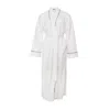 Pretty You Women's Luxury Suite Waffle Robe In White In White