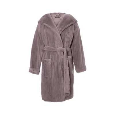 Pretty You Women's Pink / Purple Cloud Robe In Mink In Pink/purple