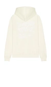 Prettyboy Do Not Disturb Hooded Sweatshirt In Cream