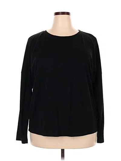 Pre-owned Prettygarden 3/4 Sleeve T-shirt In Black