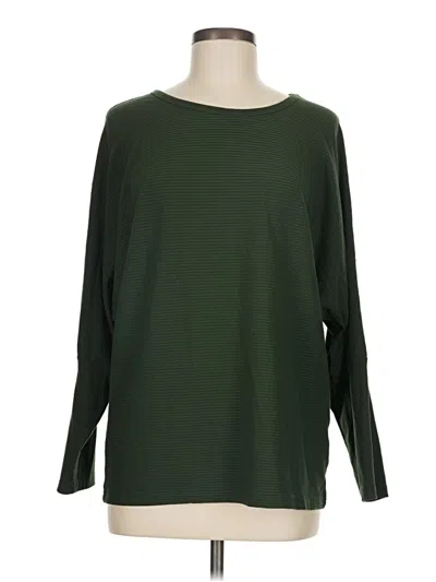 Pre-owned Prettygarden 3/4 Sleeve T-shirt In Green